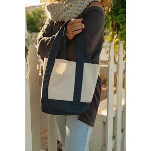 Mini Canvas Tote - "Trader Joes" Bag